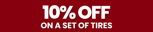 Special July Promotion: Save 10% on a Set of Four Tires!